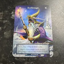 Sorcery: Contested Realm AL Avatar Foil Archimago - Image 1