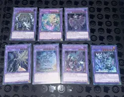 Konami Yu-Gi-Oh! TCG BLGG Shaddoll/Invoked 7x 1st Ed Foil Fusion/Effect EN - Image 1