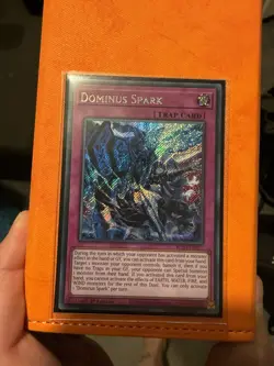 Konami Yu-Gi-Oh! Dominus Spark BLZD-EN077 Secret Rare Foil 1st Ed - Image 1