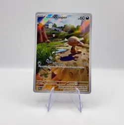 Pokemon TCG Paldean Wooper 102/094 Reverse Holo English Basic - Image 1