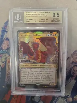 Niv-Mizzet, Guildpact (Foil, Showcase #0319) - SERIALISED #161 BGS 9.5 - Image 1