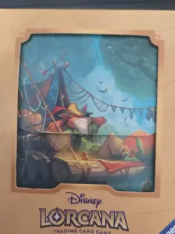 Lorcana Card Sleeves & Deck Box (Robin Hood 65-Pack) TCG Disney NIB - Image 2