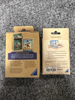 Disney Lorcana TCG Into the Inklands Scrooge McDuck Card Sleeves & Deck Box NIB - Image 2