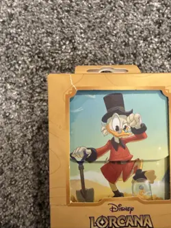 Disney Lorcana TCG Into the Inklands Scrooge McDuck Card Sleeves & Deck Box NIB - Image 5