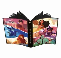 Disney Lorcana Trading Card Game: Shimmering Skies 9-Pocket Card Portfolio - Image 1
