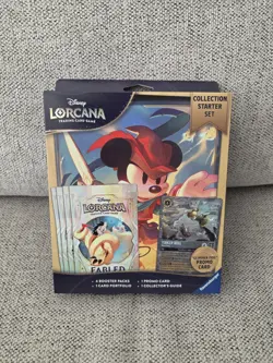 Disney Lorcana TCG Fabled Collection Starter Set FACTORY SEALED - Image 1