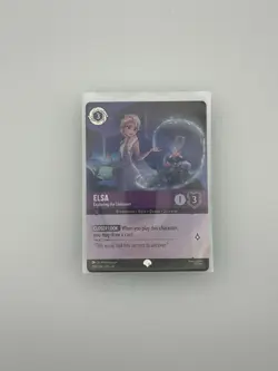 Elsa Exploring The Unknown Disney Lorcana Whispers The Well Epic holo 208/204 - Image 1