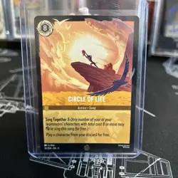 Disney Lorcana Fabled Circle Of Life 26/204 Legendary Non Foil - Image 1