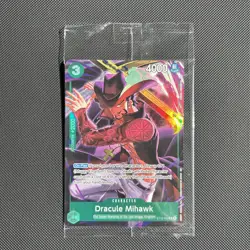 DRACULE MIHAWK - One Piece ST12-003 - SEALED PROMO Super Rare SR - Image 5
