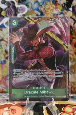 Dracule Mihawk SR - Promo - ST12-003 One Piece Card Game M/NM - Image 1