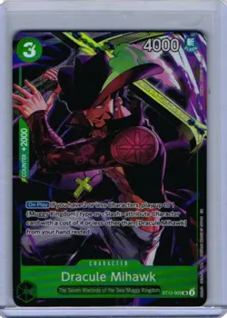 Dracule Mihawk ST12-003 SR Promo Illustration Box Vol 4 - Image 1