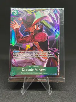 Dracule Mihawk (IB Vol.4) Foil SR One Piece Promotion Cards ST12-003 NM - Image 1