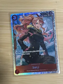 Sanji OP10-005 (Super Rare) Royal Blood ONE PIECE Card Game Japanese TCG NM - Image 1