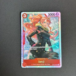 One Piece Sanji Card Game OP10-005 Royal Blood TCG English Edition SR - Image 1