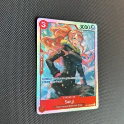 One Piece Sanji Card Game OP10-005 Royal Blood TCG English Edition SR - Image 2