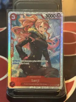 OP10-005 Sanji (SR) ONE PIECE Card TCG NM English - Image 1