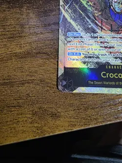 Crocodile OP14-120 Alternate Art The Azure Sea's Seven Sec One Piece Alt Secret - Image 5