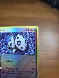 Pokemon Card: Aron REVERSE HOLO 25/109 EX Ruby & Sapphire Set - Image 5