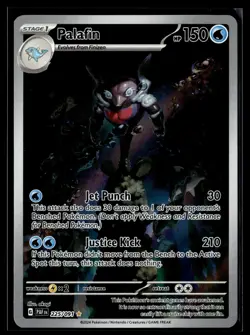 Pokemon TCG SV: Paldean Fates #225/091 Palafin - Image 1