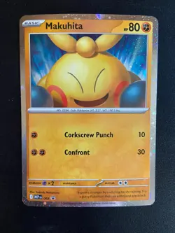 Makuhita - Cosmos Holo 68 Black Star Promo Pokemon TCG (NM) - Image 1