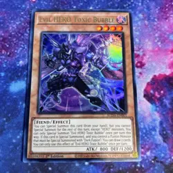 Yu-Gi-Oh! Evil Hero Toxic Bubble - SUDA-EN001 - 1st Edition - Near Mint - Image 1