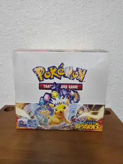 Pokemon Scarlet & Violet Surging Sparks Booster Box (36 Ct) Sealed W/ Acrylic - Image 3