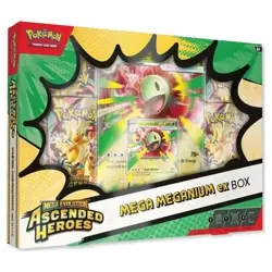 Pokemon TCG: Ascended Heroes - Mega Meganium Ex Box - 4 Boosters! - Fast Ship! - Image 1