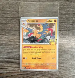 Pokemon TCG Chicago Fossil Museum Exclusive Archeops Sealed Promo 1x (out of 3) - Image 3