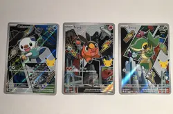 First Partner Collection Series 2 Unova (Gen 5) Set Snivy Tepig Oshawott - Image 1