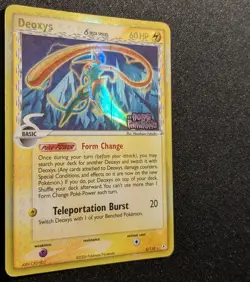 Pokemon EX HOLON PHANTOMS - #6/110 Deoxys - Reverse Holo - ENG - MP - Image 5