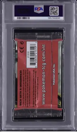 2004 POKEMON EX TEAM ROCKET RETURNS BOOSTER FOIL PACK TYRANITAR - PSA 10 - Image 2