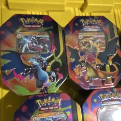 Pokemon TCG Mega Charizard Tin Lot - 6 Boxes English (X & Y Charizard) - Image 2