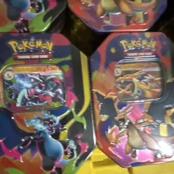 Pokemon TCG Mega Charizard Tin Lot - 6 Boxes English (X & Y Charizard) - Image 3