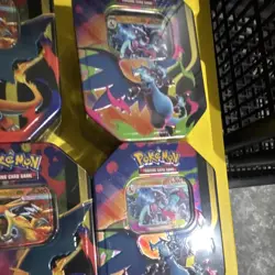 Pokemon TCG Mega Charizard Tin Lot - 6 Boxes English (X & Y Charizard) - Image 4