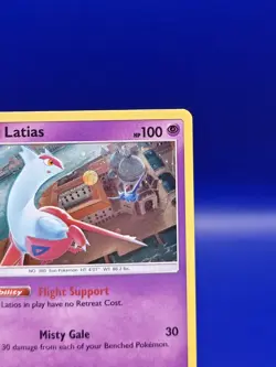 Latias SM87 Black Star Promo Sun & Moon Pokemon Card TCG Nintendo 2017 NM - Image 5