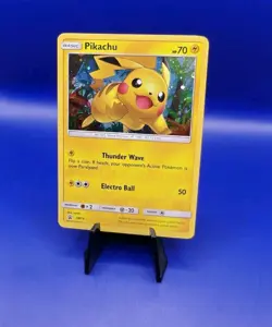 Pikachu SM76 Holo Black Star Promo Sun & Moon Pokemon Card TCG 2017 NM - Image 2