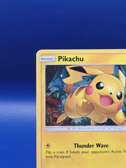 Pikachu SM76 Holo Black Star Promo Sun & Moon Pokemon Card TCG 2017 NM - Image 4