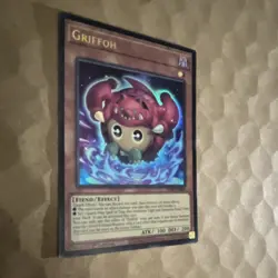 Konami Yugioh Griffoh Ultra Rare Holo 1st Ed Chaos Origins COR1-EN004 - Image 2