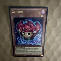 Konami Yugioh Griffoh Ultra Rare Holo 1st Ed Chaos Origins COR1-EN004 - Image 5