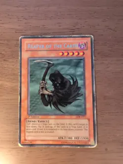 Reaper Of The Cards - Rare 1st Edition LOB-E057 - HP - YuGiOh - Image 1