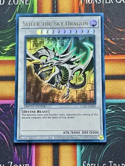 Slifer The Sky Dragon | FADED! | LC01-EN002 | Ultra Rare | NM | YuGiOh! - Image 1