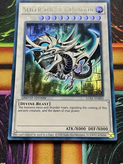 Slifer The Sky Dragon | FADED! | LC01-EN002 | Ultra Rare | NM | YuGiOh! - Image 3