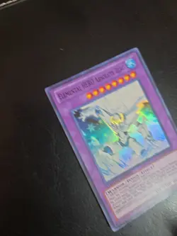 Yugioh Elemental HERO Absolute Zero GENF-ENSE1 Super Rare Limited NM - Image 3