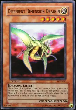 Yu-Gi-Oh! Different Dimension Dragon DCR-015 1.Edition Super [NM-MT] | EN 2003 - Image 1