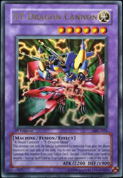 Yu-Gi-Oh! XY - Dragon Cannon MFC-051 1.Edition (1st) Ultra Rare [EX] | EN 2003 - Image 1