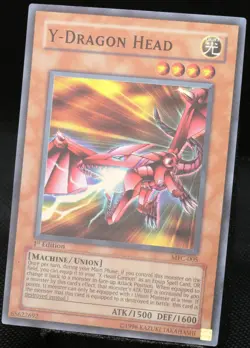 Yu-Gi-Oh! Y - Dragon Head MFC-005 1.Edition (1st) Super Rare [EX] | EN 2003 - Image 3