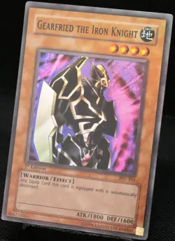 Yu-Gi-Oh! Gearfried The Iron Knight PSV 1.Edition Super Rare [GD-EX] | EN 2002 - Image 3