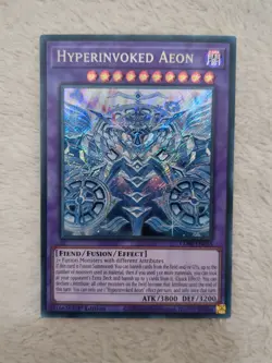 CORI-EN033 Hyperinvoked Aeon Secret Rare 1st Edition YuGiOh - Image 1