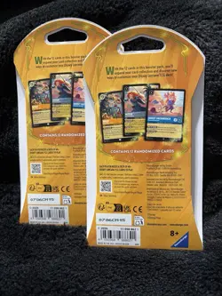 Disney Lorcana TCG Wilds Unknown Booster Pack X2 Cards Factory Sealed LOT - Image 2