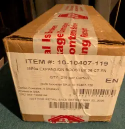 Pokemon TCG Chaos Rising Booster Box Sealed Case Of 6 Boxes - Image 1